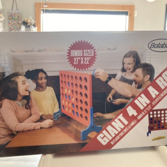 Bolaball 4 in a Row Tabletop Game – 1.8 Ft 4 to Score Game for Kids & Adults, In - Picture 1 of 1